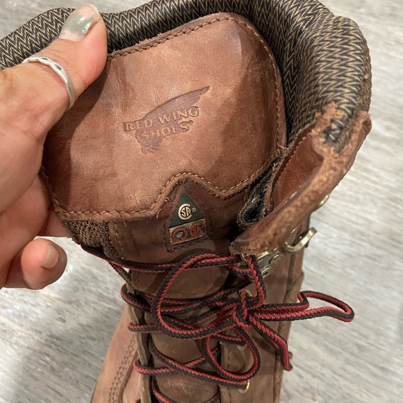 Red wing 3524 Safty Boots 7 Safety Toe Waterproof Work - Picture 6 of 6